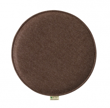 Cushion circle - chocolate