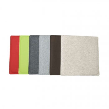 100 % Wool felt Cushion square - kiwi