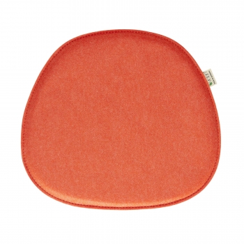 Cushion side chair - orange