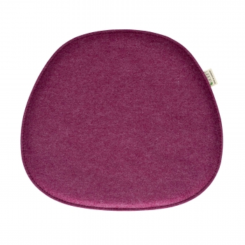 Cushion side chair - berry