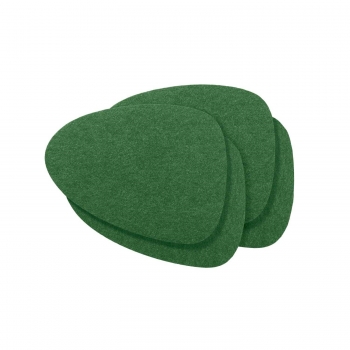 Violan® - Set of coasters "wave"- seagrass