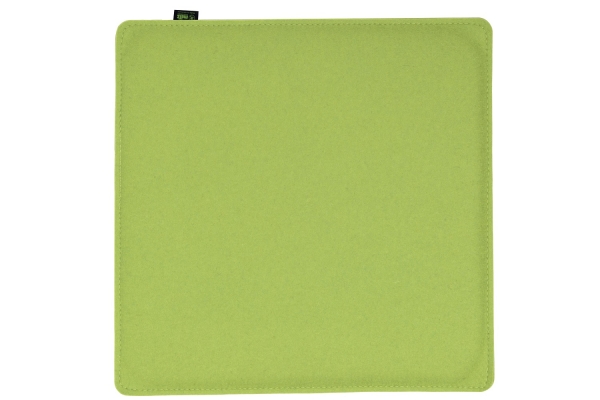 100 % Wool felt Cushion square - kiwi