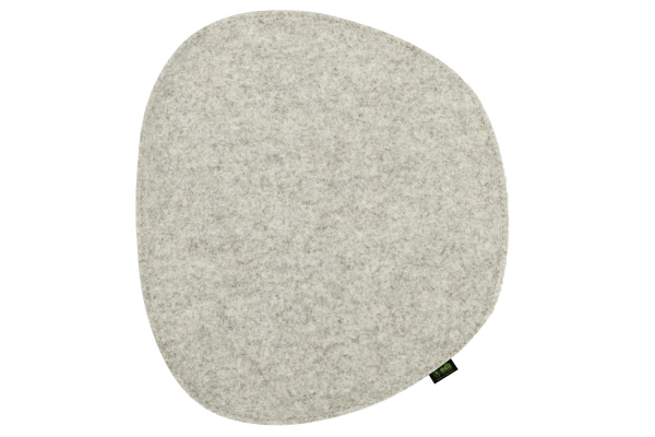 100% Wool Felt Cushion for Eames Side Chair - beige-melange