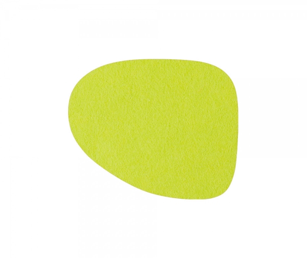 Wollfilz Untersetzer wave - kiwi