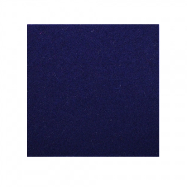 Wool felt square coasters - night blue
