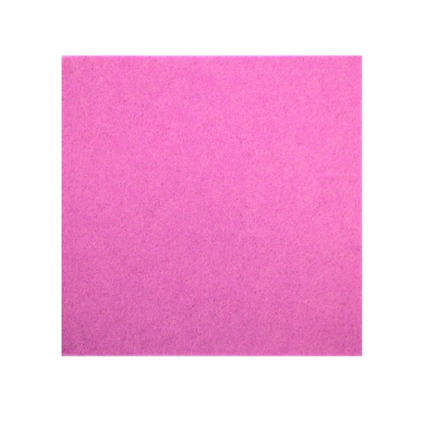 Wool felt square coasters - pink