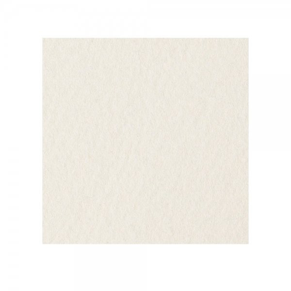 Wool felt square coasters - wool white