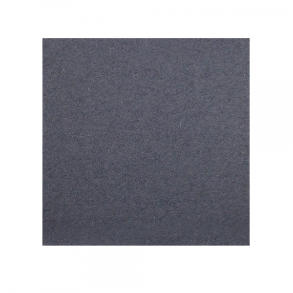 Wool felt square coasters - stone grey