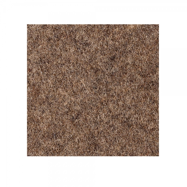 Wool felt square coasters - cashmere