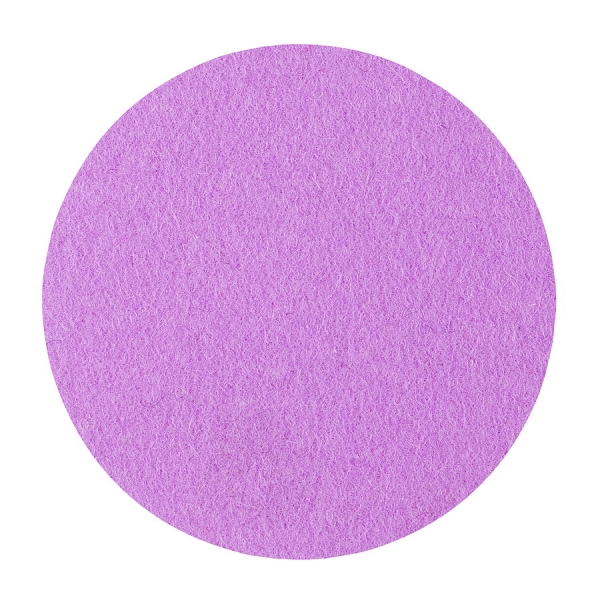 Wool felt round coasters - pink