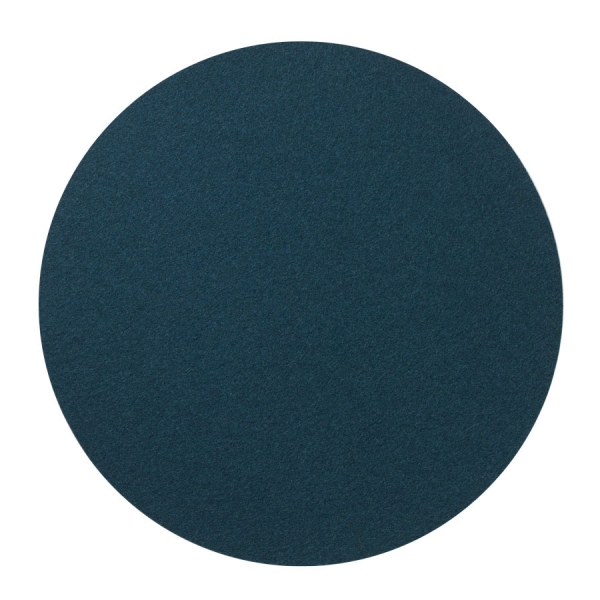 Wool felt round coasters - ocean
