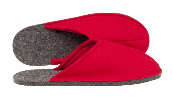 Felt slippers - rot