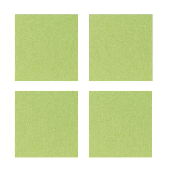 Violan® - Set of square coasters - lime