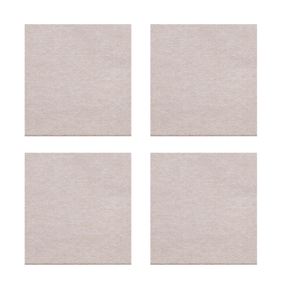 Violan® - Set of square coasters - pebble