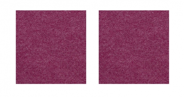 Violan® - Set of square coasters - berry