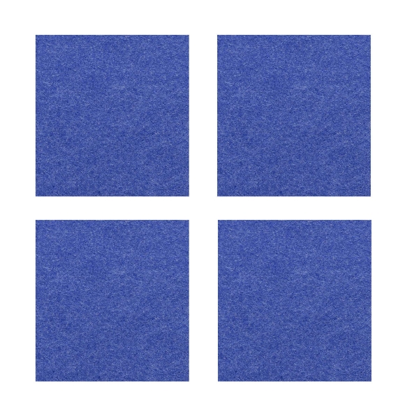 Violan® - Set of square coasters - dark blue