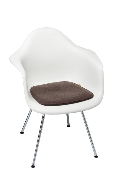 Violan® Cushion for Eames Arm Chair - chocolate