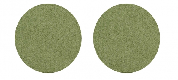 Set (2 pieces) of round placemats - seagrass