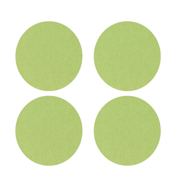 Violan® - Set of round coasters - lime