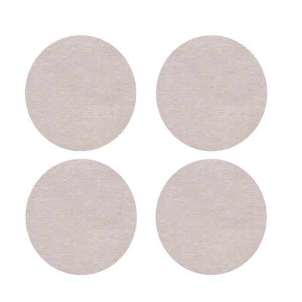 Violan® - Set of round coasters - pebble