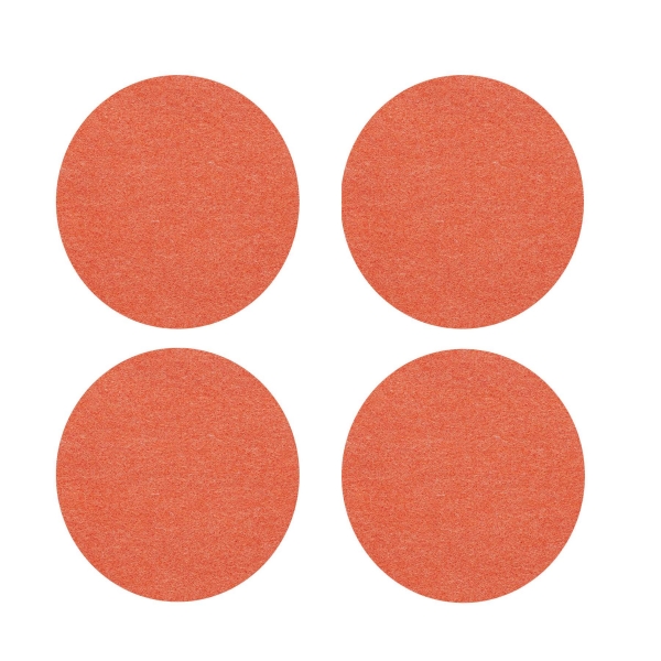 Violan® - Set of round coasters - orange