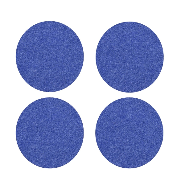 Violan® - Set of round coasters - dark blue