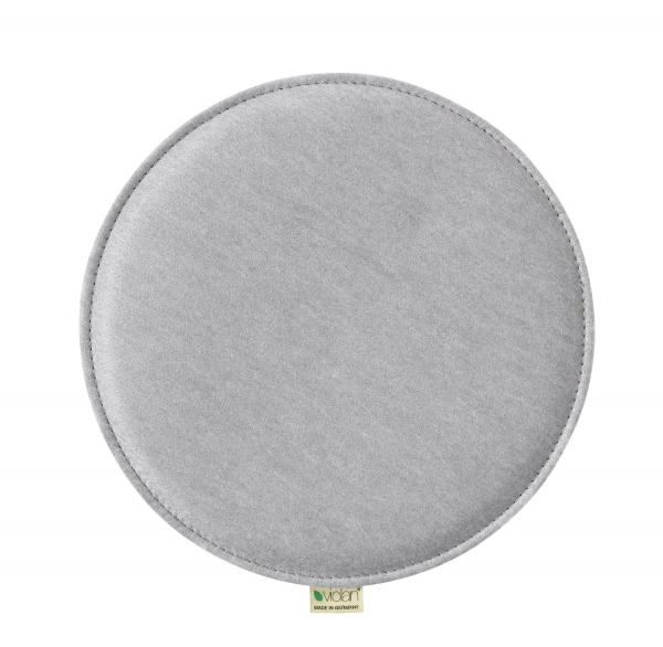 Cushion circle - silver grey