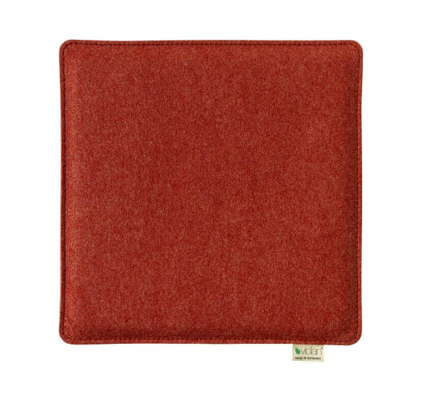 Cushion square - cherry red