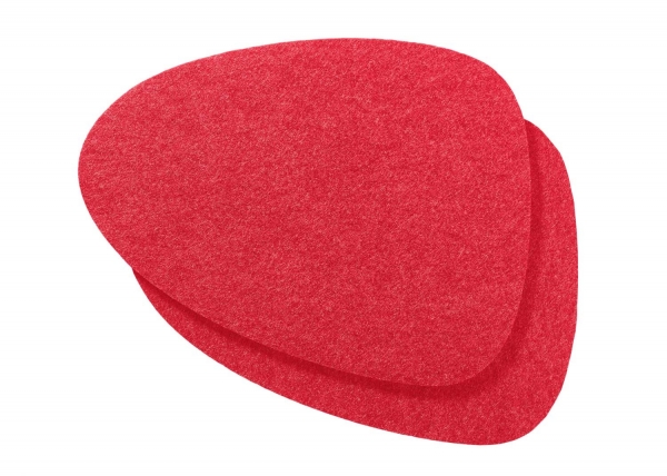 Set (2 pieces) of placemats "Wave" - pink