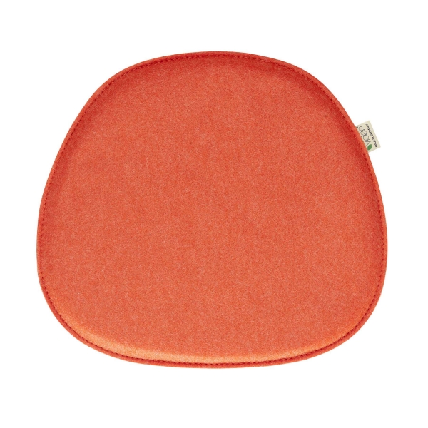 Cushion side chair - orange
