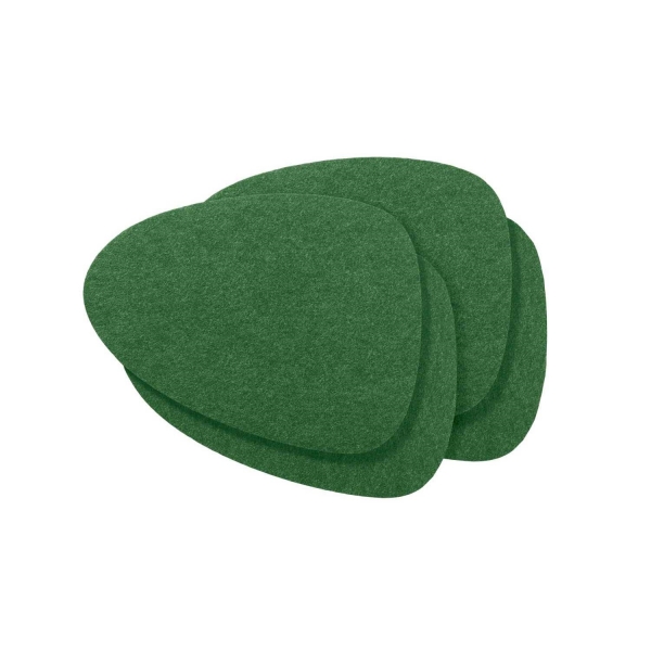 Violan® - Set of coasters "wave"- seagrass