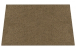 Wool felt place mat rectangular - schlamm
