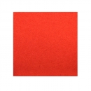 Wool felt square coasters - blood orange