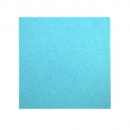 Wool felt square coasters - turquoise