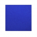 Wool felt square coasters - royal blue